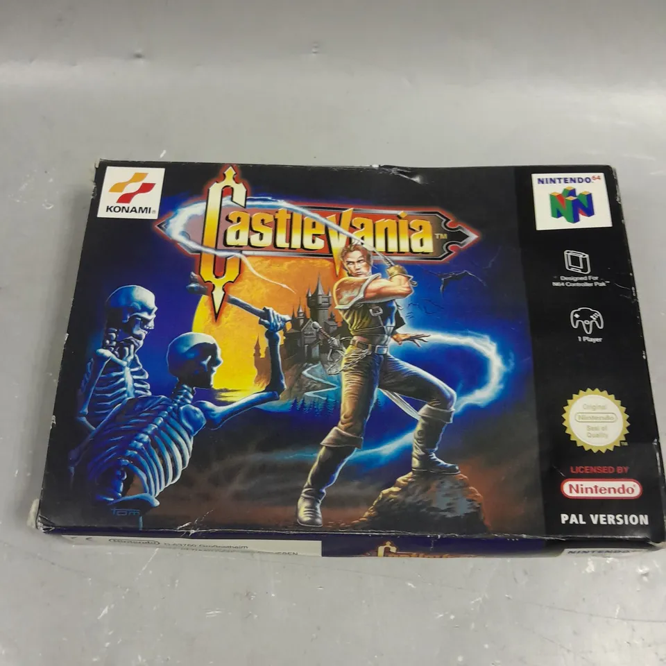CASTLEVANIA FOR NINTENDO 64 