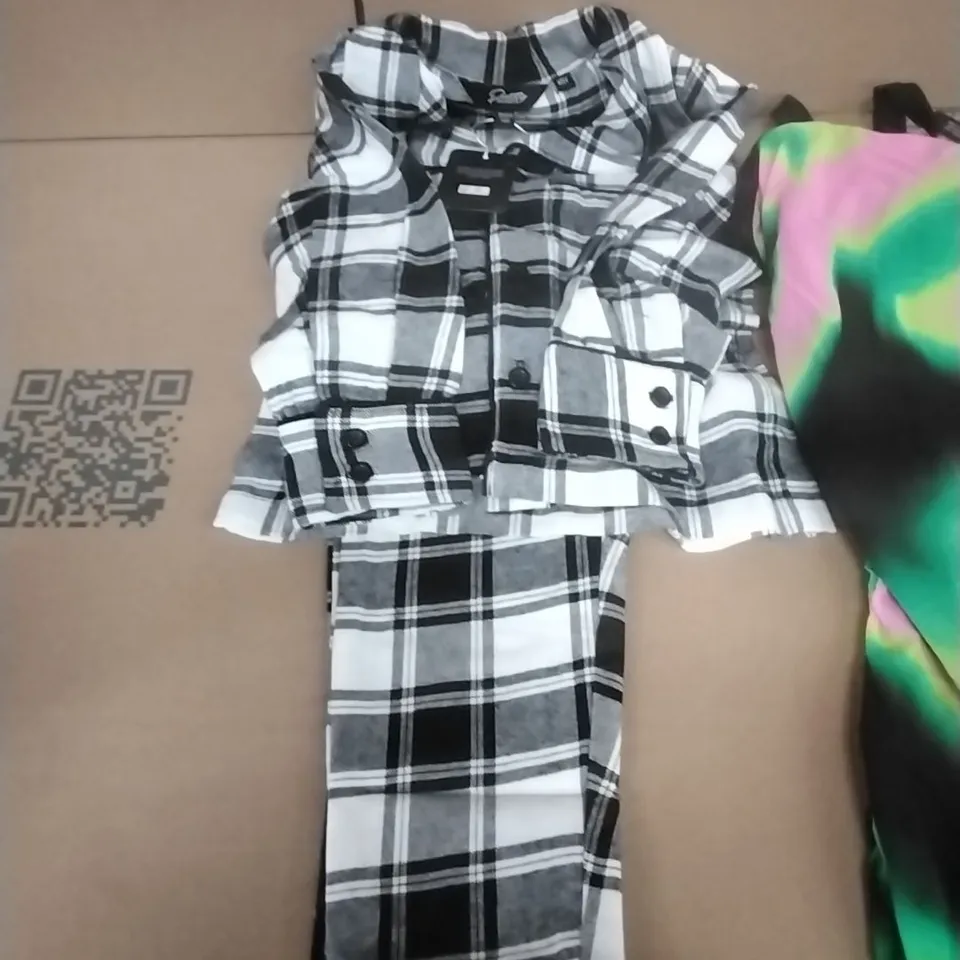 PALLET CONTAINING APPROXIMATELY 115 BRAND NEW DESIGNER WOMEN'S CLOTHES WHICH INCLUDE;KIDS PYJAMAS, JD WILLIAMS DRESSES, SWIMSUITS, TOPS ETC