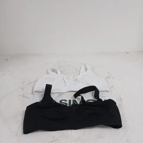 NUANCE 2 BRAS BLACK + WHITE 42C