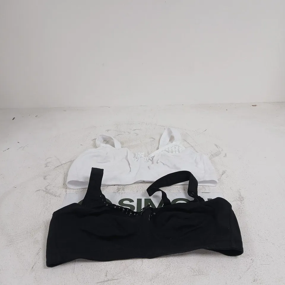 NUANCE 2 BRAS BLACK + WHITE 42C