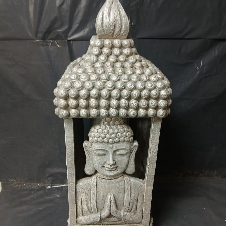 MY GARDEN STORIES SOLAR LED BUDDHA TEMPLE
