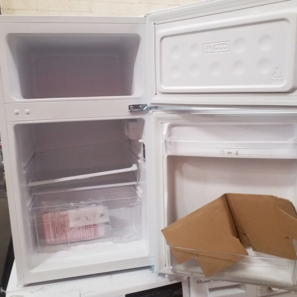 RUSSELL HOBBS RH85UCFF482E1W 85CM 70/30 SMALL FRIDGE FREEZER - WHITE