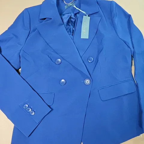 RUTH LANGSFORD BREST BLAZER NAVY SIZE 14