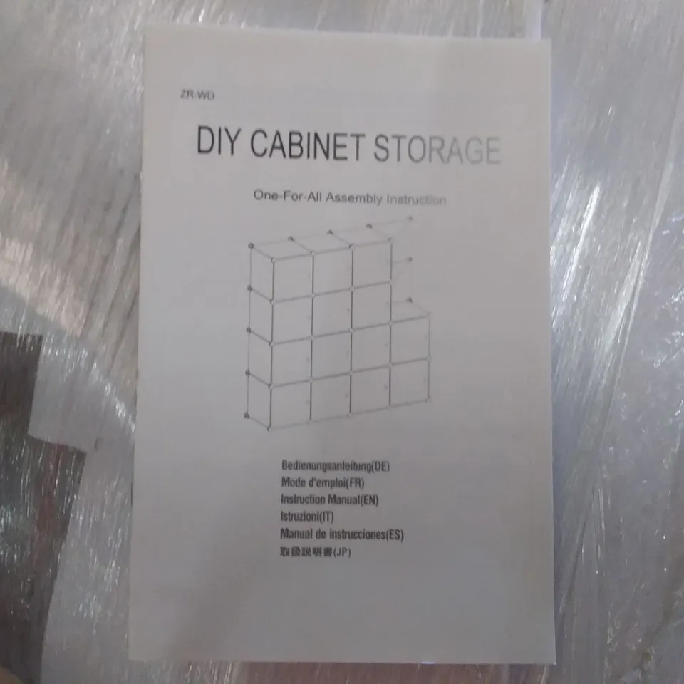 PALLET OF 41 JOISCAPE DIY CABINET STROAGE BOXES