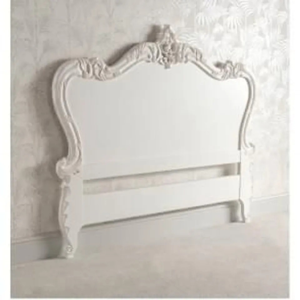 BRAND NEW BOXED HOMES DIRECT 365 ANTIQUE FRENCH STYLE HEADBOARD SUPERKING (1 BOX)