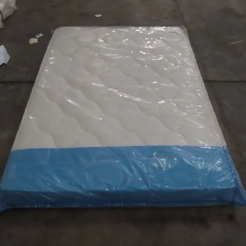QUALITY BAGGED DOUBLE 135cm AIRSPRUNG MEMORY FOAM COMFORT MATTRESS