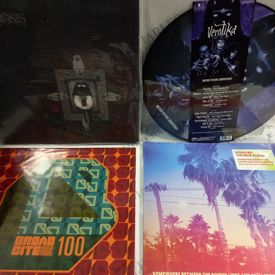 APPROXIMATELY 10 ASSORTED VINYLS FROM VARIOUS ARTISTS TO INCLUDE DOGSTAR, NEUROSIS, THE KILLS ETC 