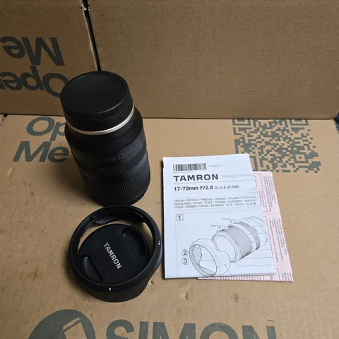 TAMRON 17-70MM F/2.8 DI III-A VC RXD LENS – BOXED 