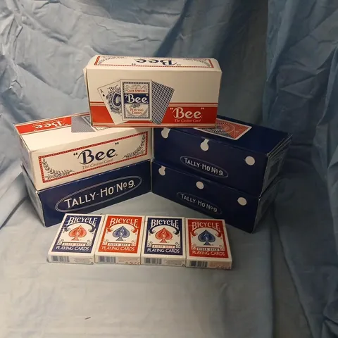 LARGE QUANTITY OF ASSORTED PLAYING CARDS
