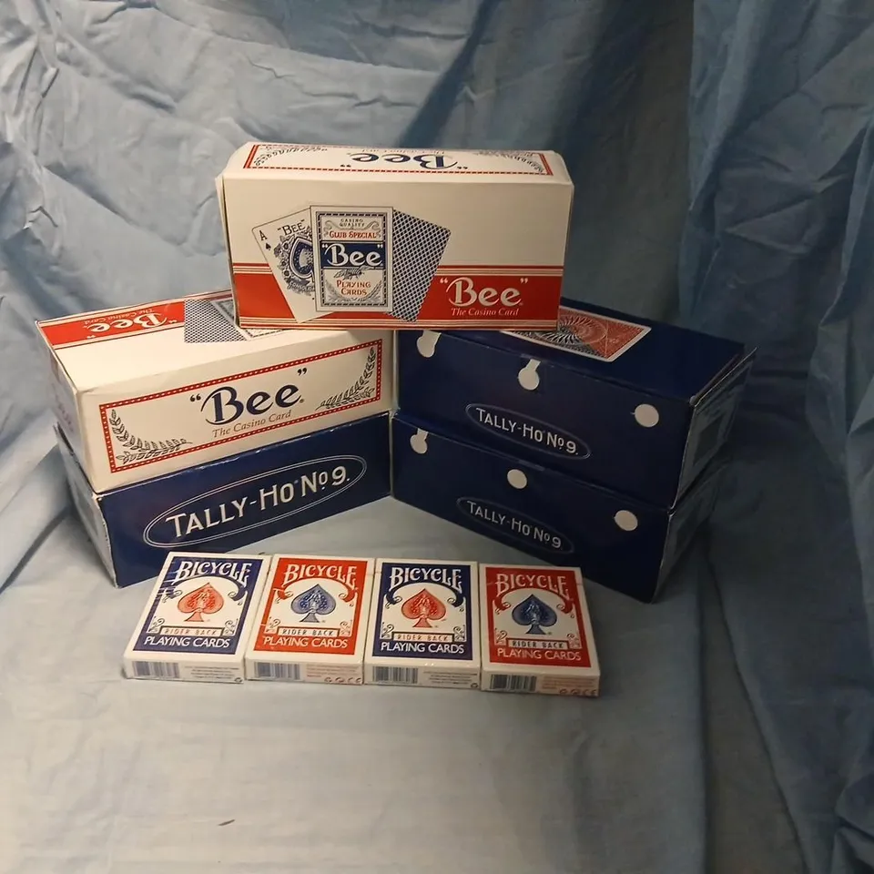 LARGE QUANTITY OF ASSORTED PLAYING CARDS
