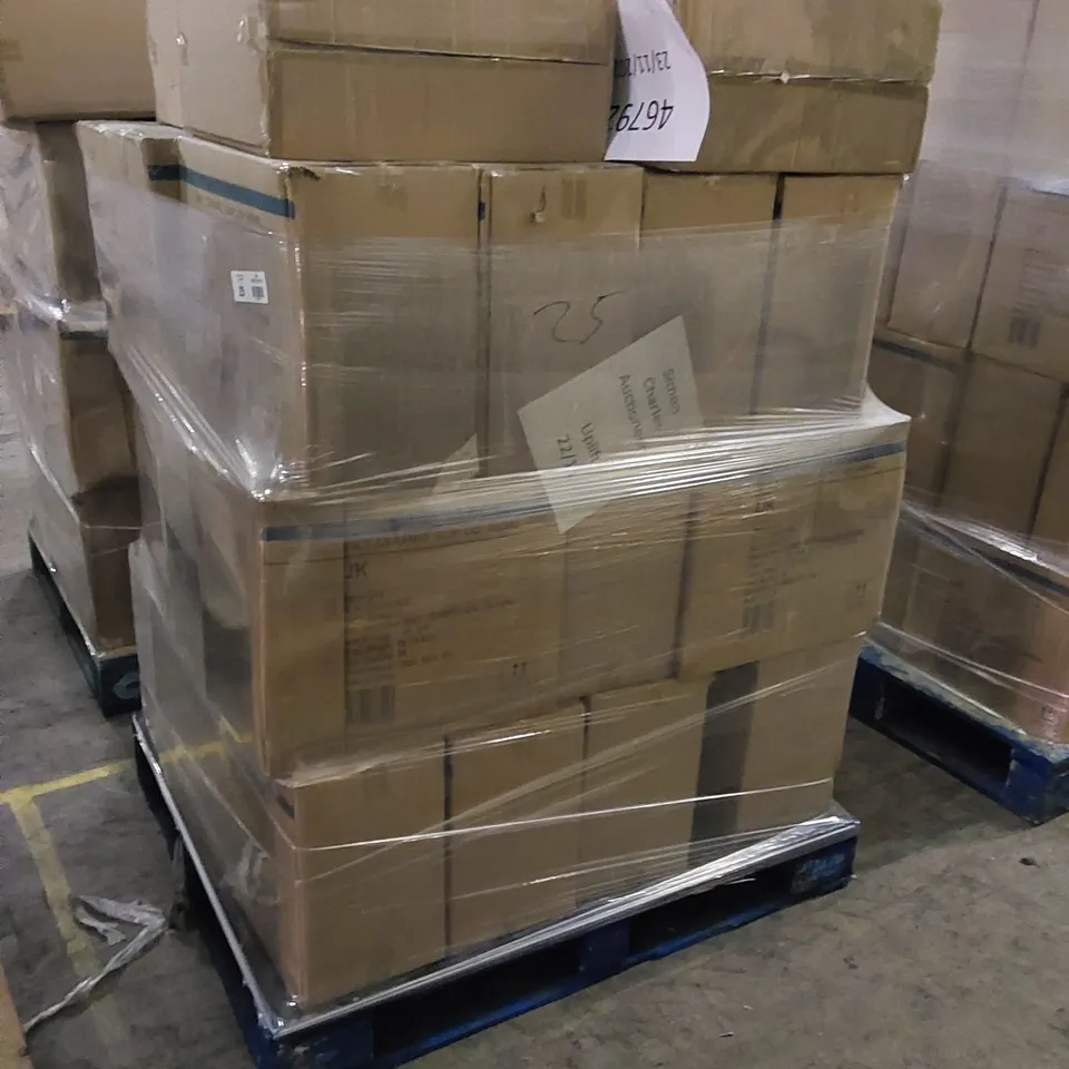 PALLET OF APPROXIMATELY 30 X BOXES OF BRAND NEW GEORGE HOME 500ML GREY CERAMIC CLIP LID JARS - 24 JARS PER BOX 