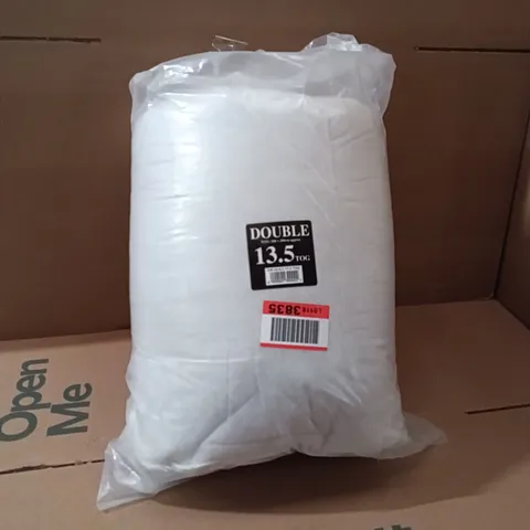 BAGGED DOUBLE DUVET ROLL, 200 X 200CM, 13.5 TOG 