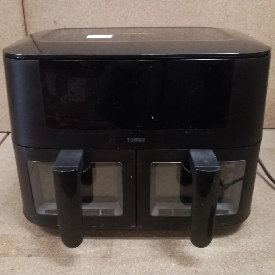 BOXED TOWER TI7151 8L DUAL BASKET AIR FRYER