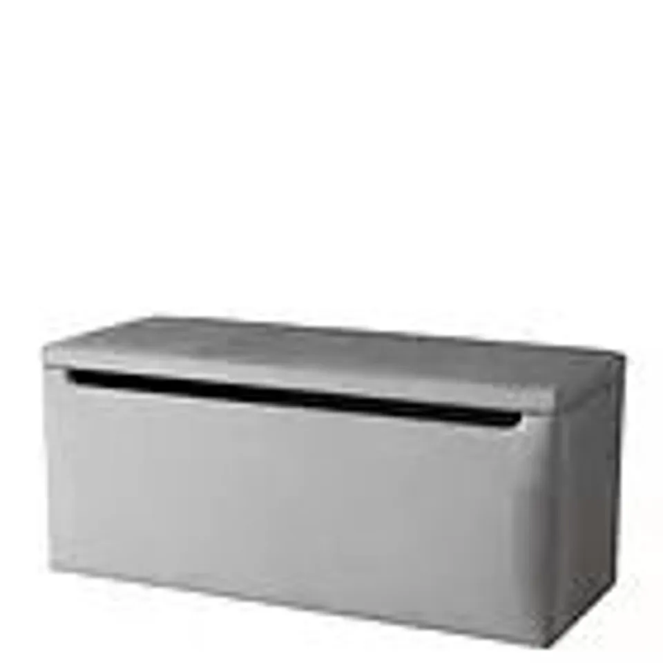BOXED NOVA FABRIC OTTOMAN - GREY (1 BOX) RRP £199