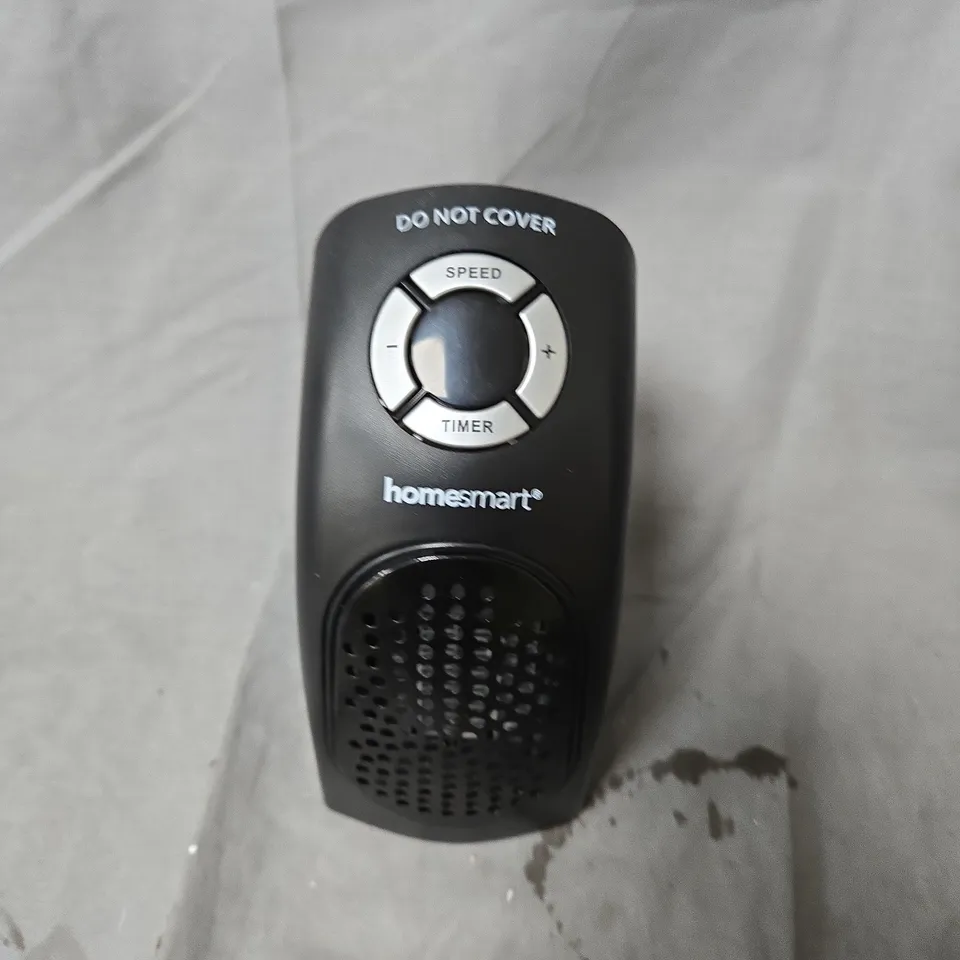 HOMESMART LQ888 400W PLUG-IN SPACE HEATER WITH TIMER – BLACK