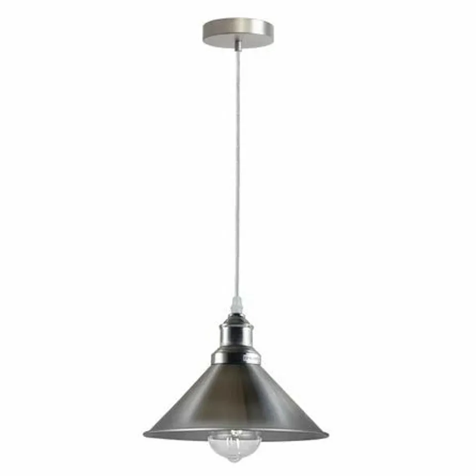 BRONAUGH 1 LIGHT SINGLE CONE PENDANT SHADE