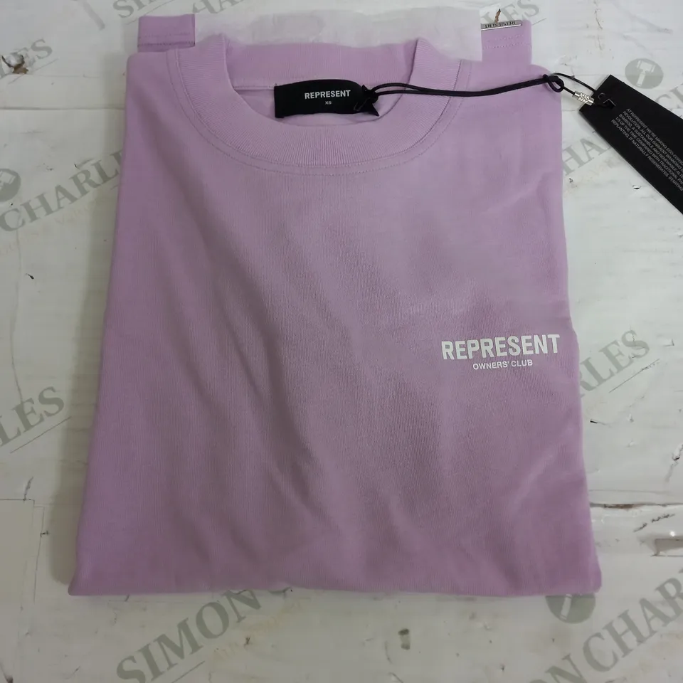 REPRESENT OWNERS CLUB PURPLE SHIRT - XS