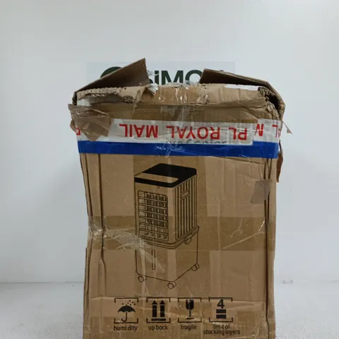 WHITE PLASTIC EVAPORATIVE COOLER – BOXED