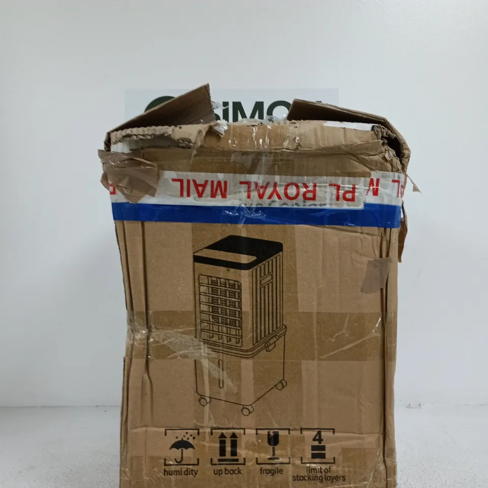 WHITE PLASTIC EVAPORATIVE COOLER – BOXED