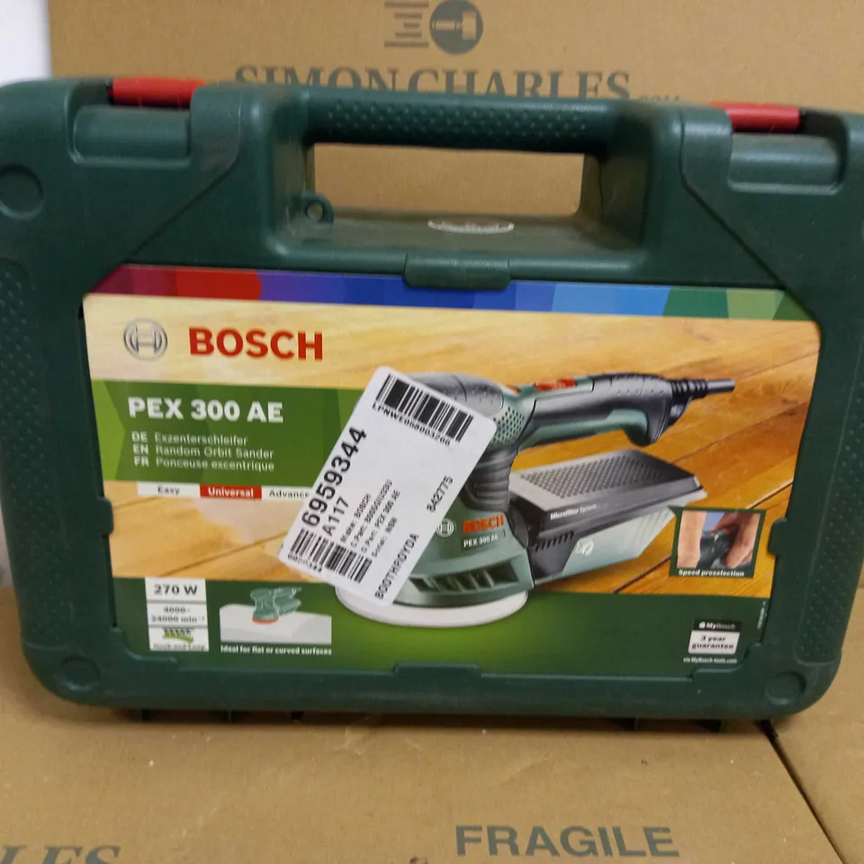 BOSCH PEX 300 AE RANDOM ORBIT SANDER