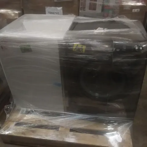 CANDY ULTRA FREESTANDING WASHING MACHINE BLACK AND HOOVER H-DRY 300 CONDENSER TUMBLE DRYER WHITE