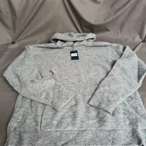 OLIVER SWEENEY ACHILL GREY HOODIE, SIZE L