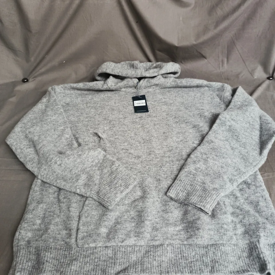 OLIVER SWEENEY ACHILL GREY HOODIE, SIZE L