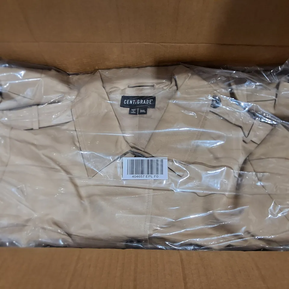 BOX OF APRROX 10 CENTIGRADE COATS SIZE 3 XL 