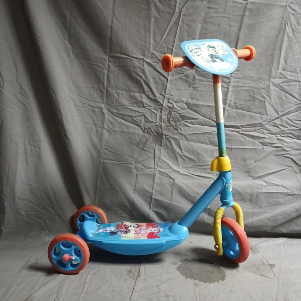 PAW PATROL THREE-WHEELED CHILDREN'S SCOOTER IN BLUE
