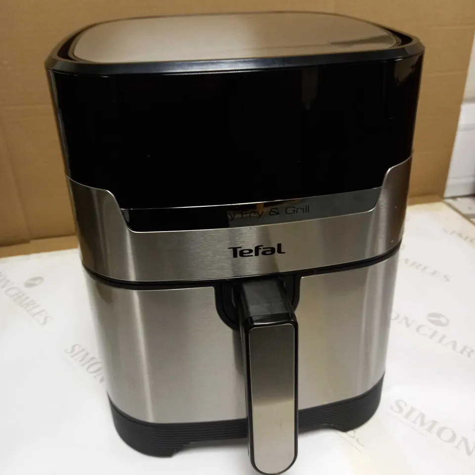 TEFAL EASYFRY PRECISION+ EY505D27 AIR FRYER & GRILL, CAPACITY, TIMER, TEMPERATURE, STAINLESS STEEL