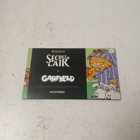 SEALED MAGIC THE GATHERING SECRET LAIR GARFIELD AS INTENDED CARD SET 