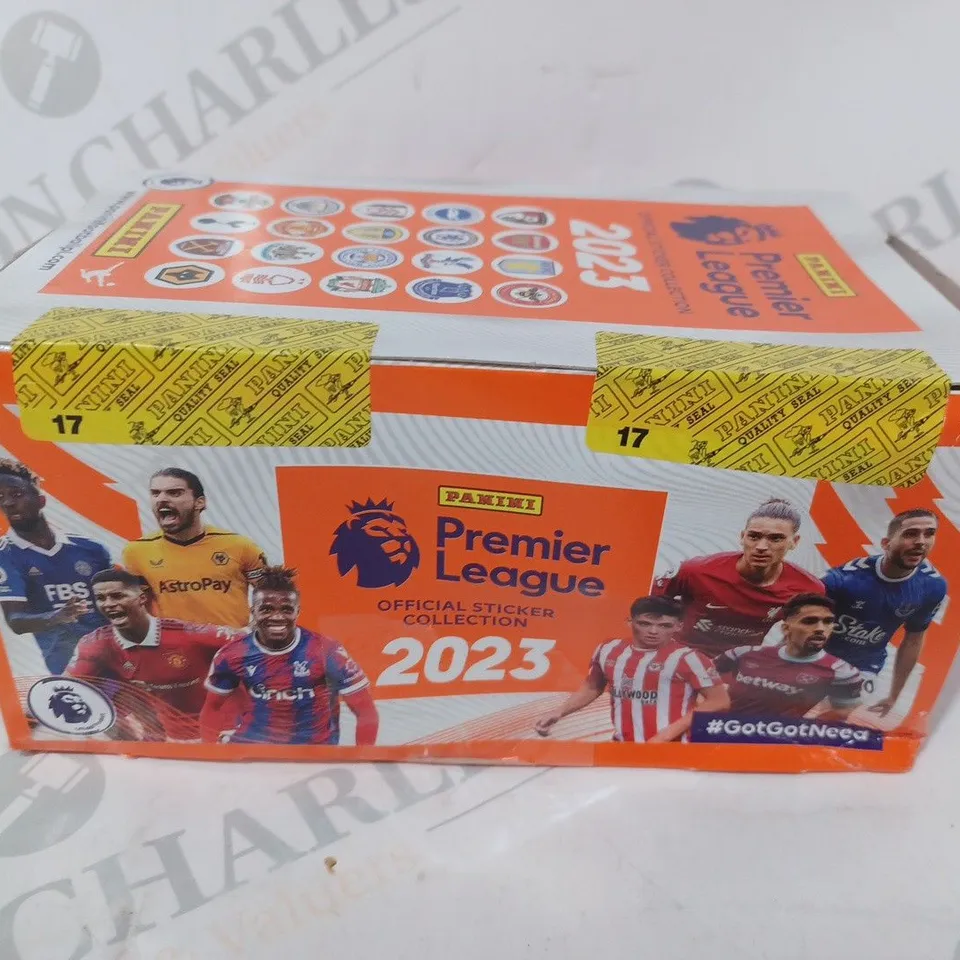 BOXED PANINI PREMIER LEAGUE 2023 COLLECTIBLE STICKER PACK