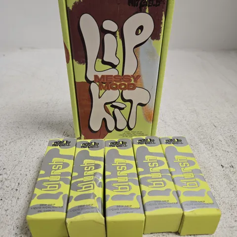 MADE BY MITCHELL MESSY MOOD LIP KIT & 5 X LIQUID HIGHLIGHTERS
