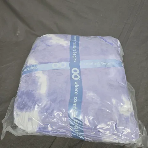 SEALED ADULT OODIE - TIE DYE PURPLE