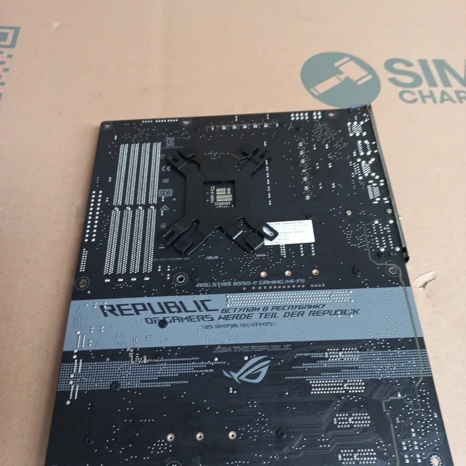 ASUS ROG STRIX B550-F GAMING (WI-FI) MOTHERBOARD