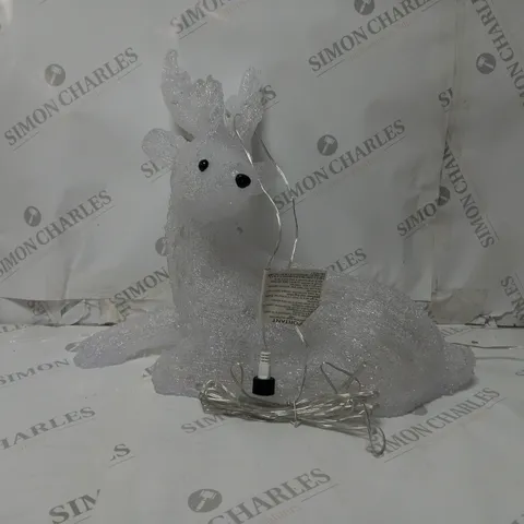 BOXED OUTDOOR SPUN ACRYLIC REINDEER