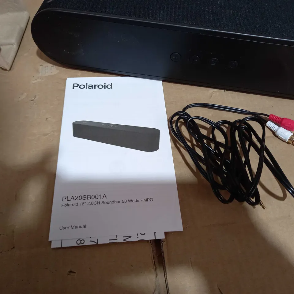 BOXED POLAROID COMPACT SOUNDBAR