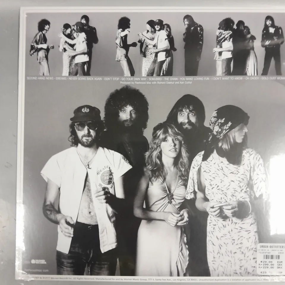 SEALED FLEETWOOD MAC RUMOURS VINYL 