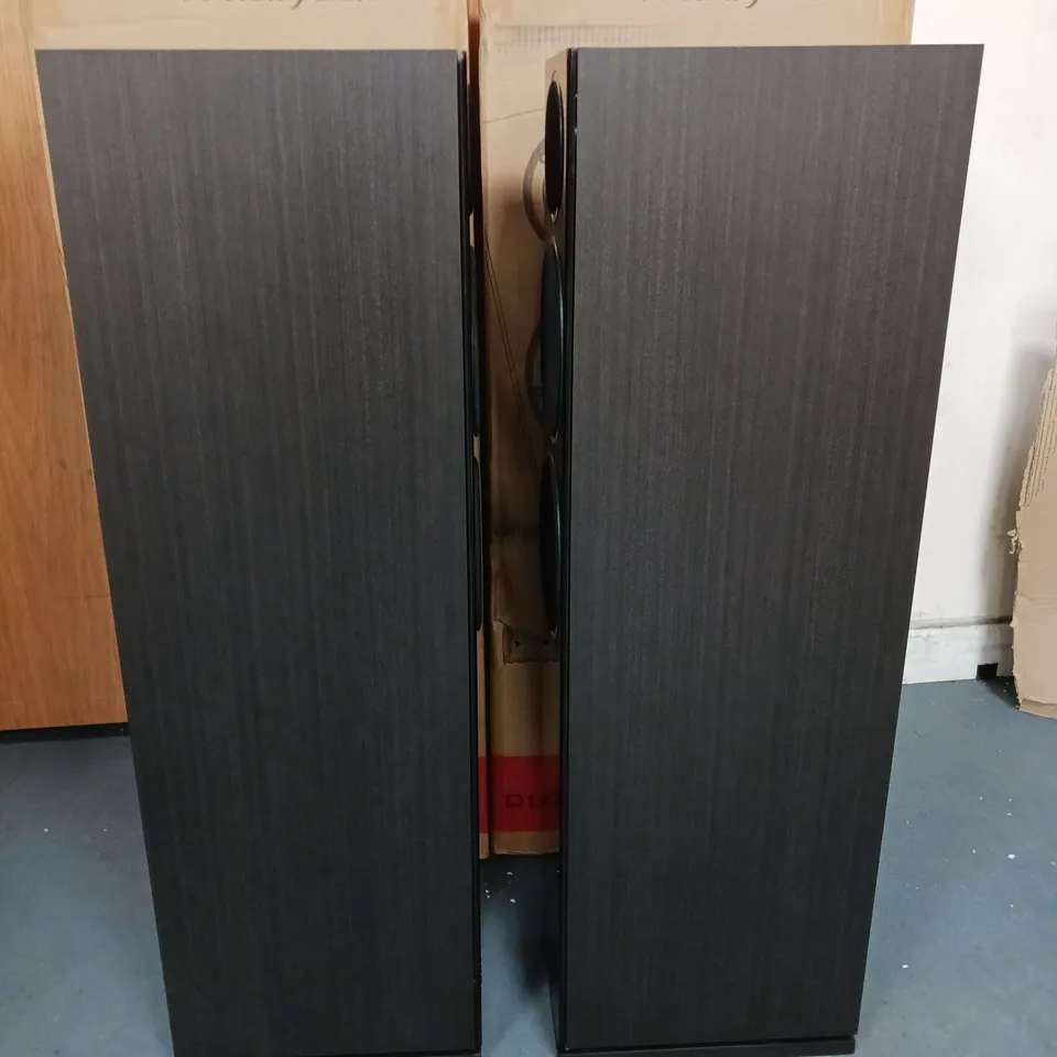 WARFDALE DIAMOND 230 PAIR OF FLOOR SPEAKERS - BLACK (2 BOXES)