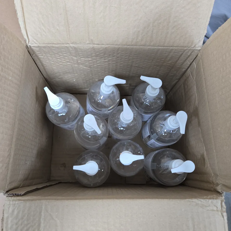 9 X VIRA SAFE ANTI-BACTERIAL HAND SANITISER BOTTLES 