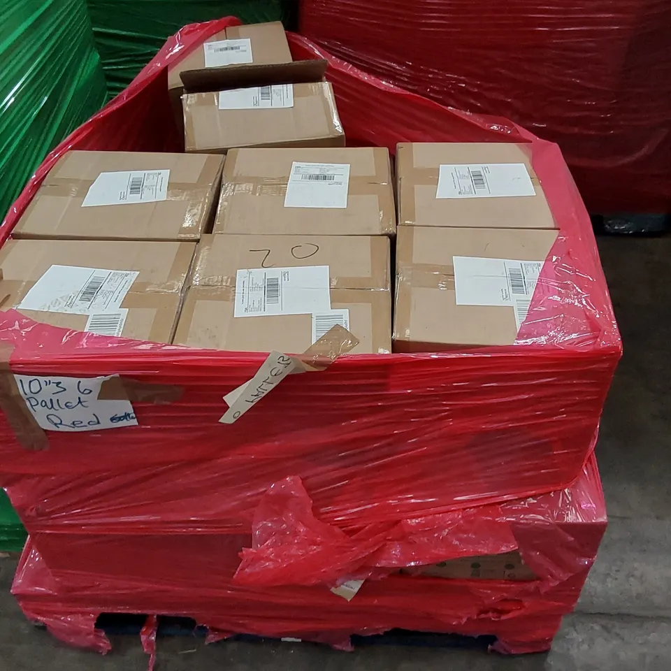 PALLET OF APPROXIMATELY 20 BOXES OF 200x 25.4CM (10" 3 COMPARTMENT) ROUND PULP MOLDED PLATES 