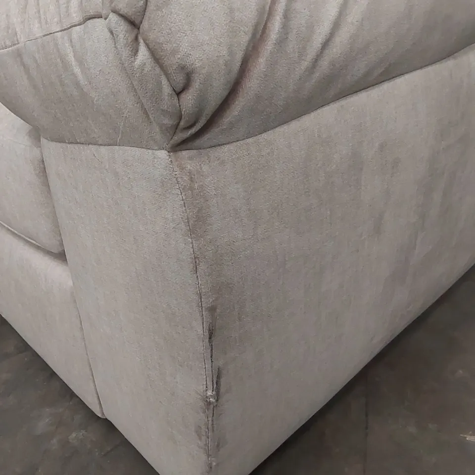 ELIZA FABRIC 3 SEATER SOFA - BEIGE RRP £749
