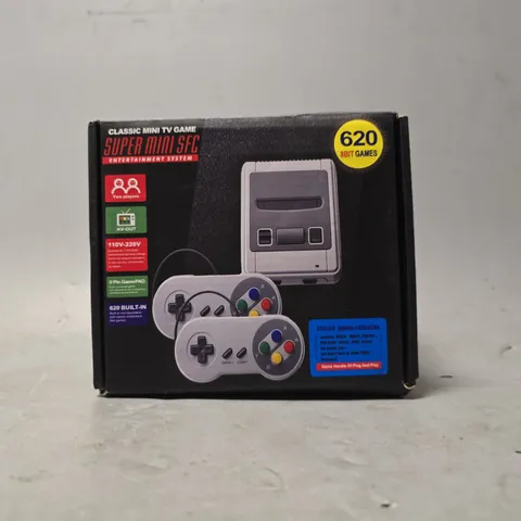 BOXED UNBRANDED CLASSIC MINI TV GAME SUPER MINI SFC