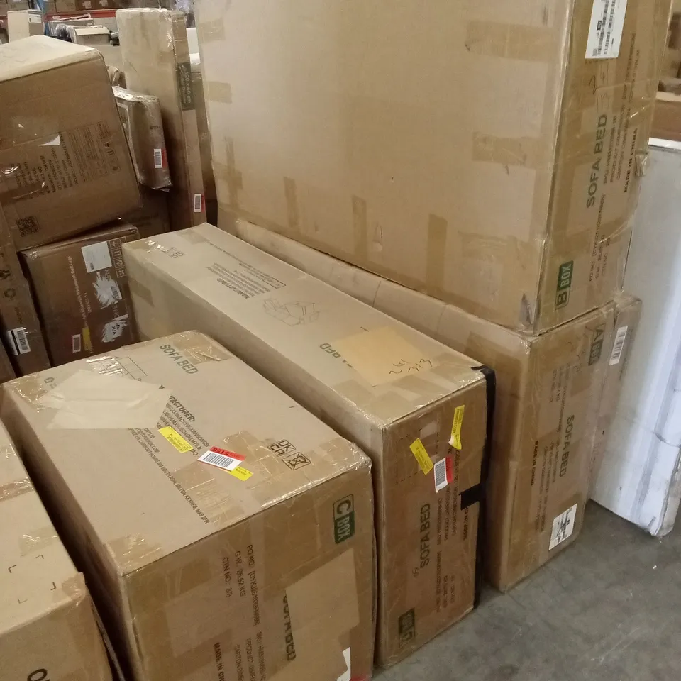 BOXED SOFA BED (4 BOXES)