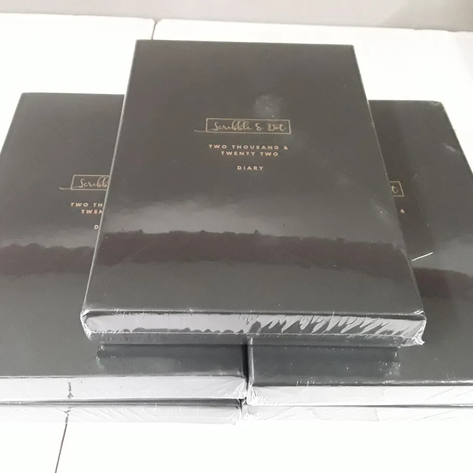LOT OF 12 SEALED SCRIBBLE AND DOT DIARIES - 2022