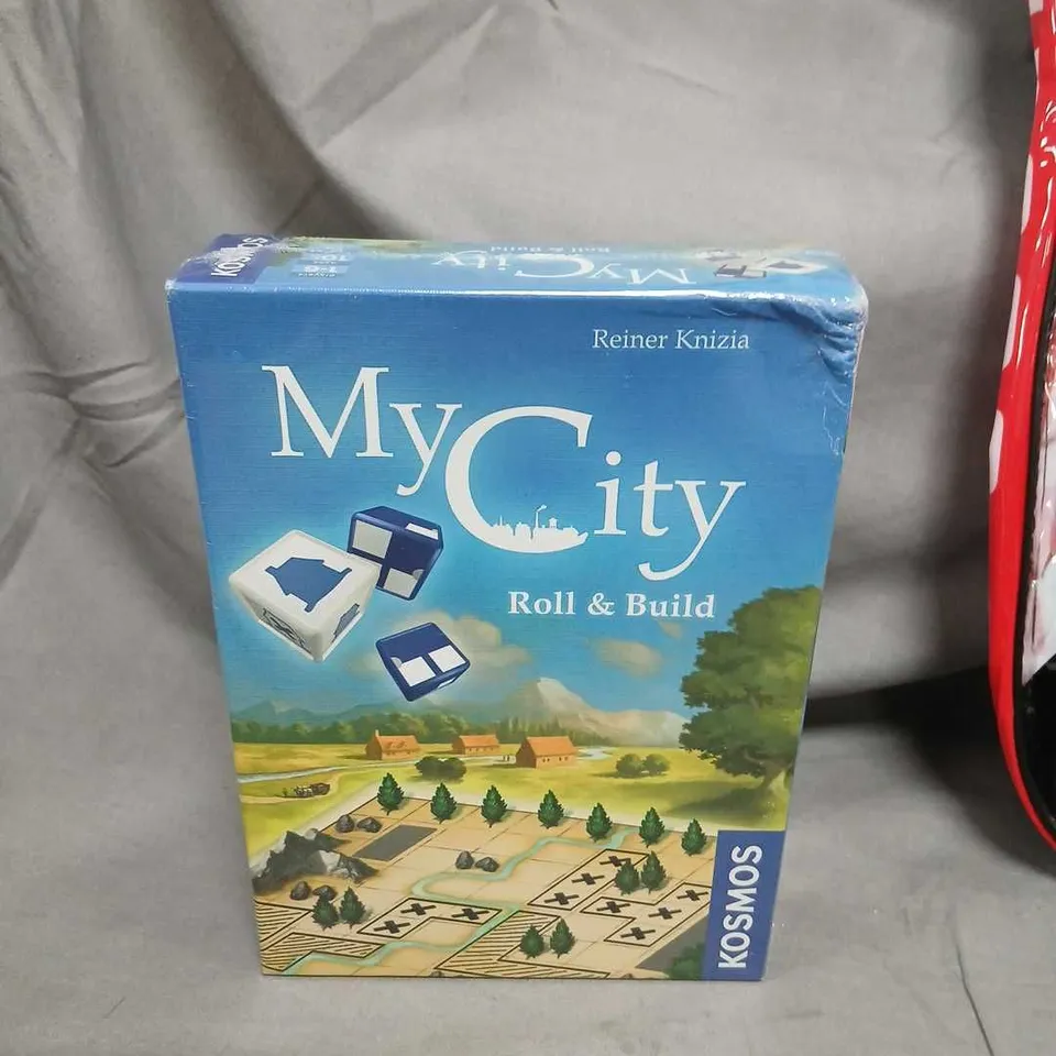 KOSMOS MY CITY ROLL & BUILD BOARD GAME – REINER KNIZIA