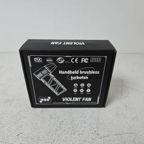 BOXED VIOLENT FAN HANDHELD BRUSHLESS TURBO FAN
