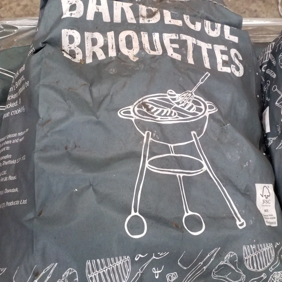 PALLET CONTAINING APPROXIMATELY 104 BAGS OF BARBECUE BRIQUETTES 