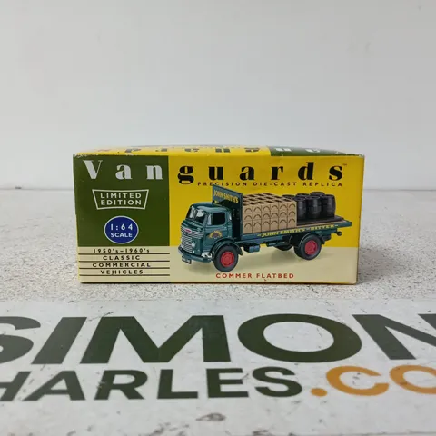 VANGUARDS 1:64 SCALE COMMER FLATBED TRUCK 1950'S - 1960'S – LIMITED EDITION MODEL