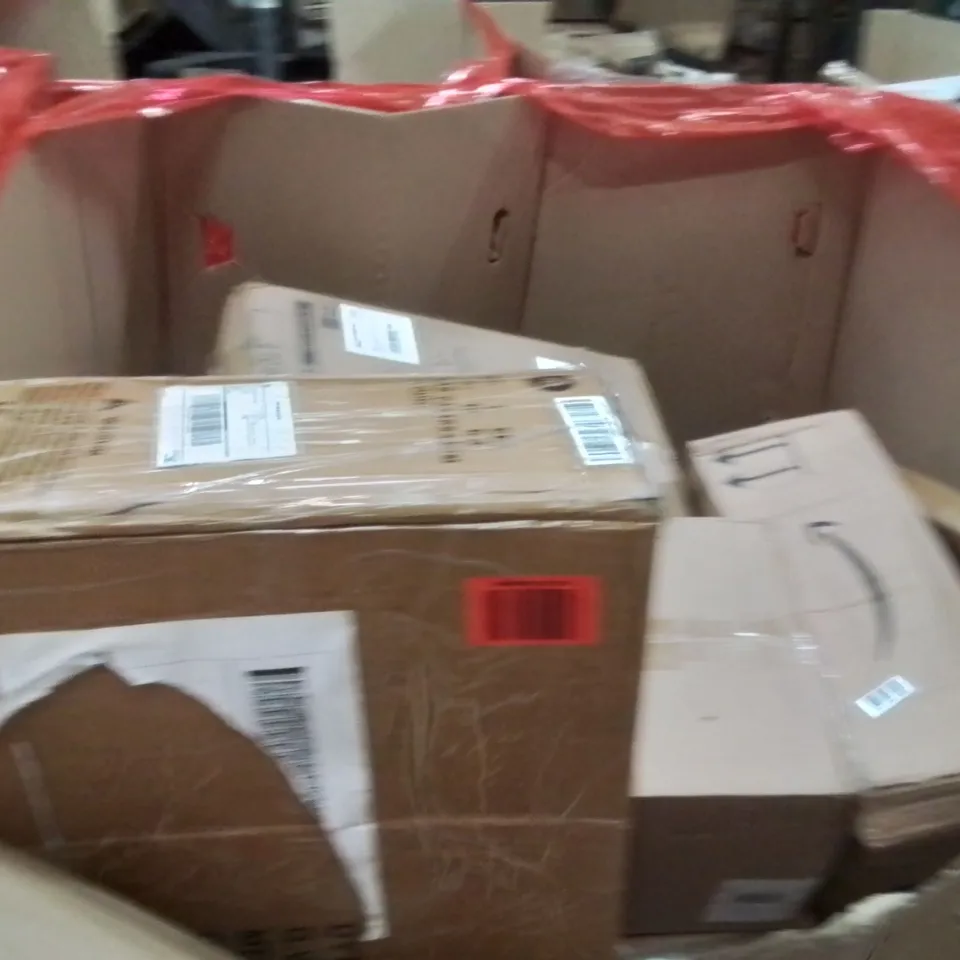 PALLET OF ASSORTED HOUSEHOLD GOODS AND PRODUCTS TO INCLUDE;CAT LITTER BOX,LED STRING LIGHTS,KIDS SCOOTER